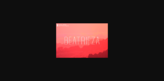 Beatrieza Font Poster 1