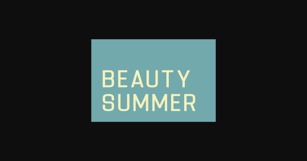 Beauty Summer Font Poster 3