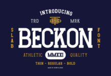 Beckon Fonts