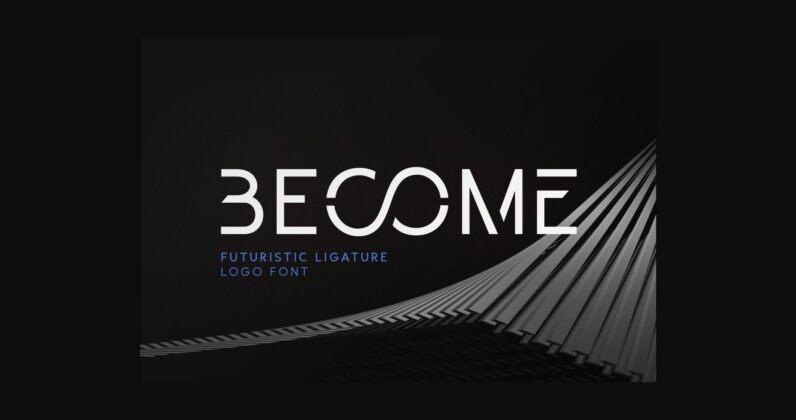 Become Font Poster 3