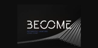 Become Font Poster 1