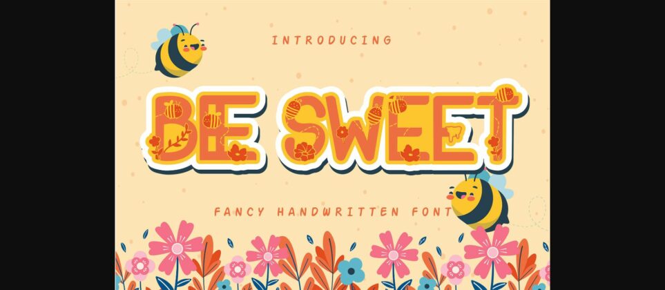 Bee Sweet Font Poster 3