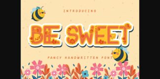 Bee Sweet Font Poster 1