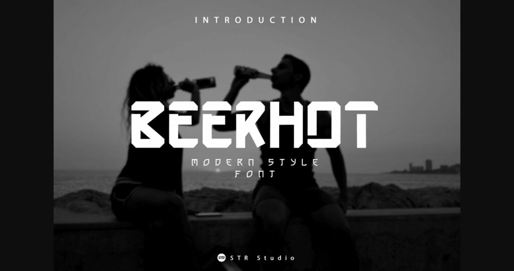 Beerhot Font Poster 1