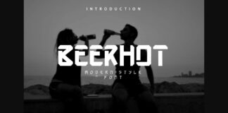 Beerhot Font Poster 1