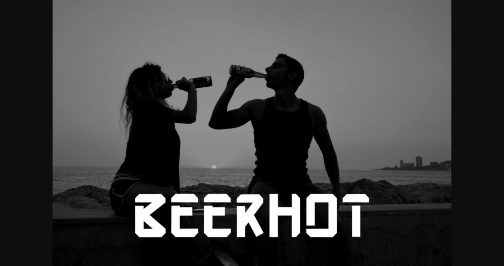 Beerhot Font Poster 2