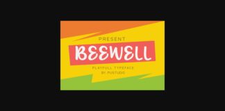 Beewell Font Poster 1
