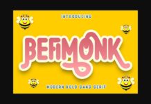 Befimonk Font Poster 1