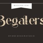 Begaters Fonts