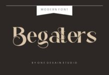 Begaters Fonts