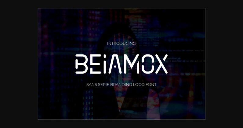 Beiamox Font Poster 3