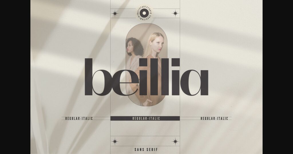 Beillia Font Poster 3