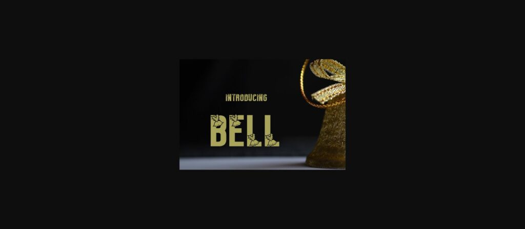 Bell Font Poster 3