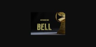 Bell Font Poster 1