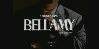 Bellamy Font Poster 1