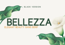 Bellezza Black Fonts