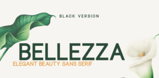 Bellezza Black Fonts