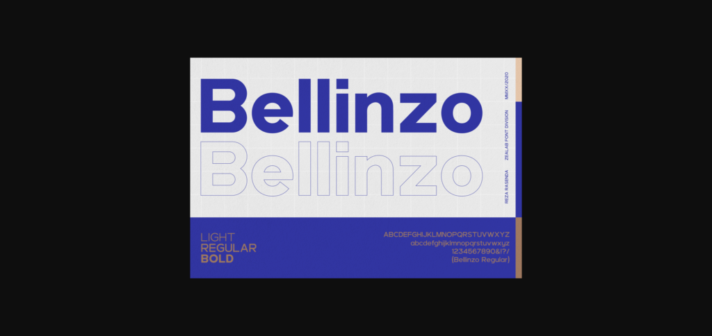 Bellinzo Font Poster 1