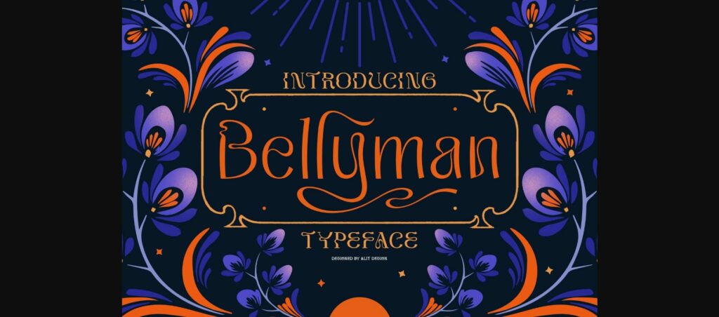 Bellyman Font Poster 3