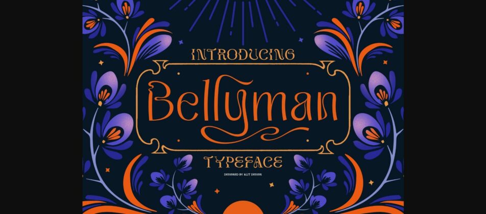 Bellyman Font Poster 3