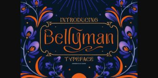 Bellyman Font Poster 1