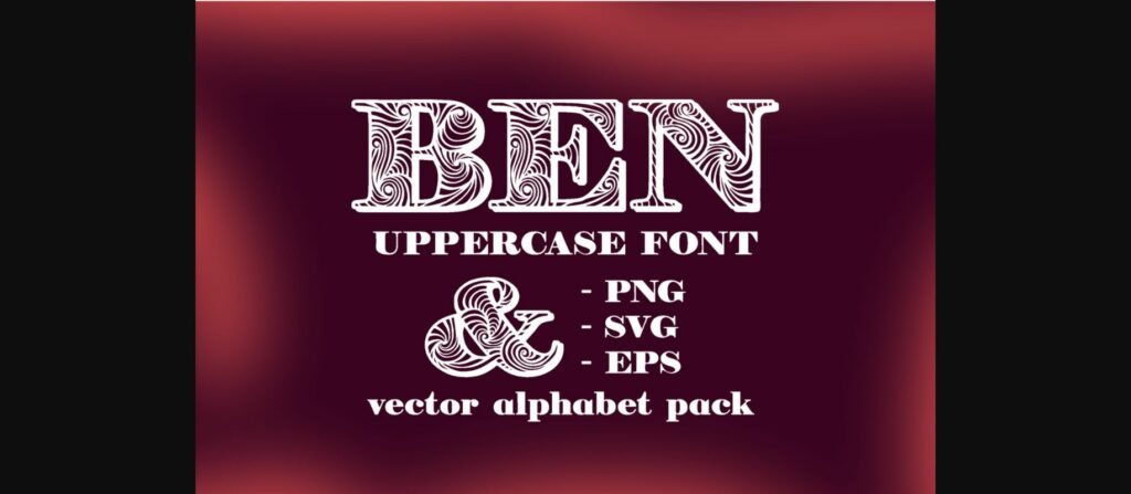 Ben Font Poster 3