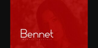 Bennet Font Poster 1