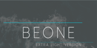 Beone Extra Light Font