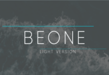 Beone Light Font