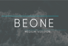 Beone Medium Font