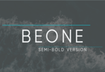 Beone Semi-Bold Font