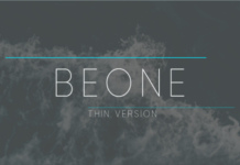 Beone Thin Font