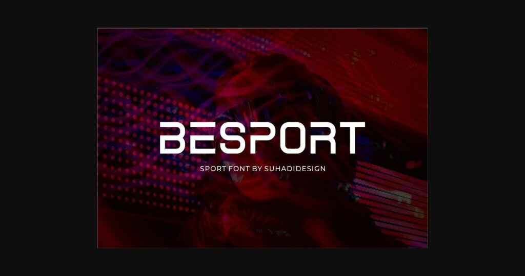 Besport Font Poster 3