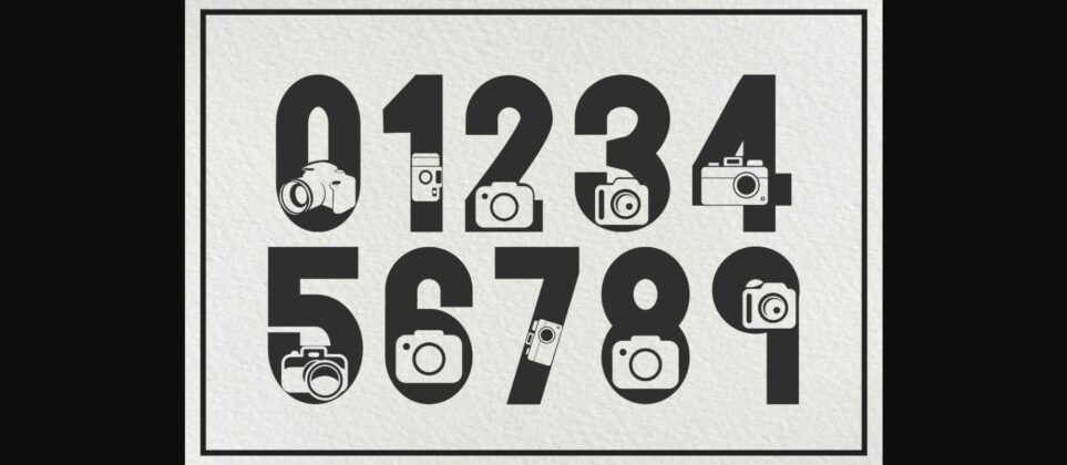 Best Camera Font Poster 5