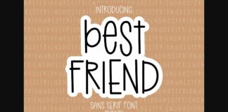 Best Friend Font Poster 1