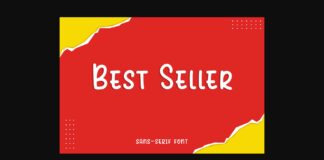 Best Seller Font Poster 1