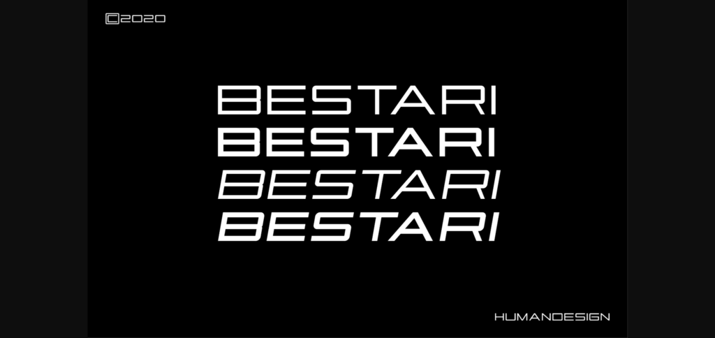 Bestari Font Poster 5