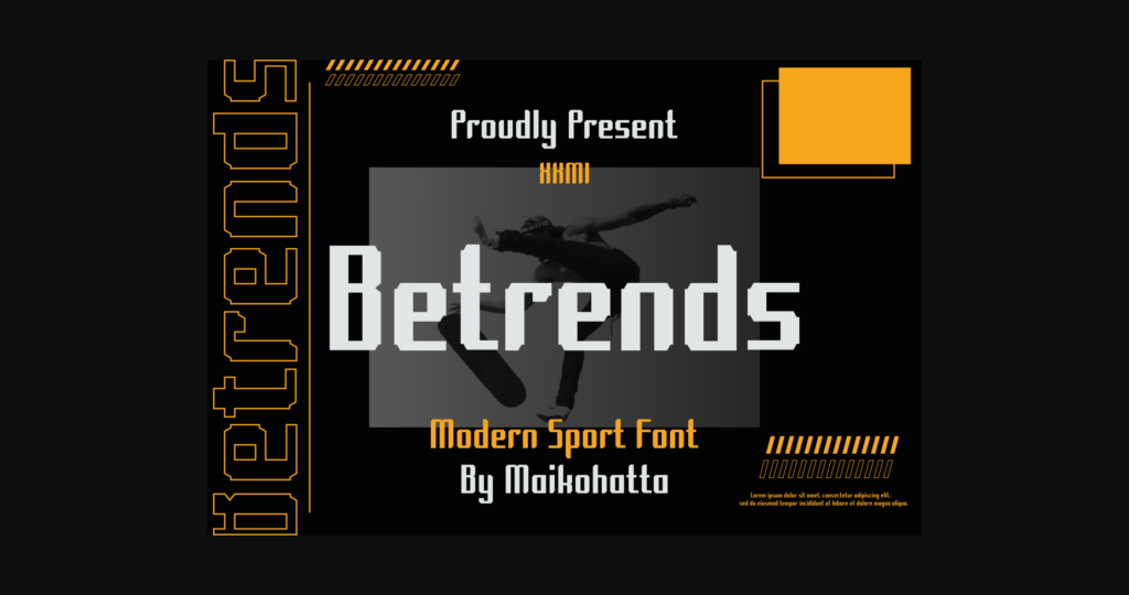 Betrends Font Poster 1