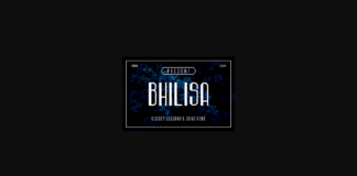 Bhilisa Font Poster 1