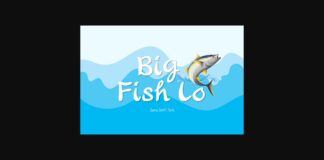 Big Fish Lo Font Poster 1