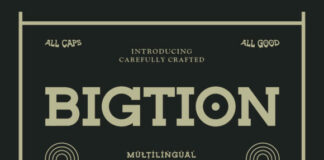 Bigtion Fonts