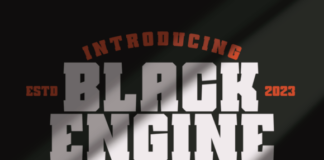 Black Engine Font