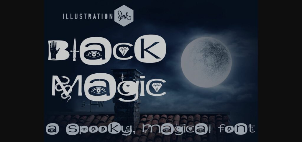 Black Magic Font Poster 1