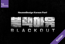 Blackout Kr Font