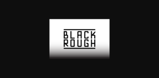 Blackrough Font Poster 1