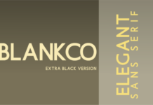 Blankco Extra Black Font