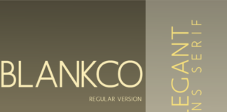 Blankco Font