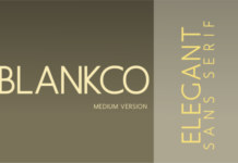 Blankco Medium Font