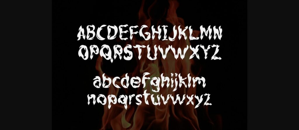 Blazeberg Font Poster 4