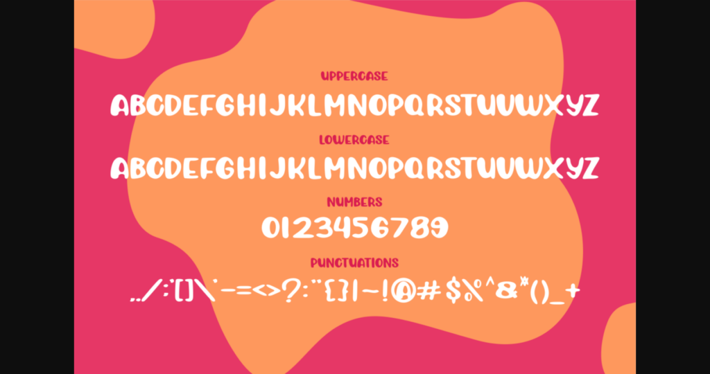 Blewover Font Poster 6